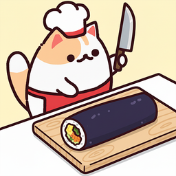 Cat Snack Bar: Cute Food Games 图标