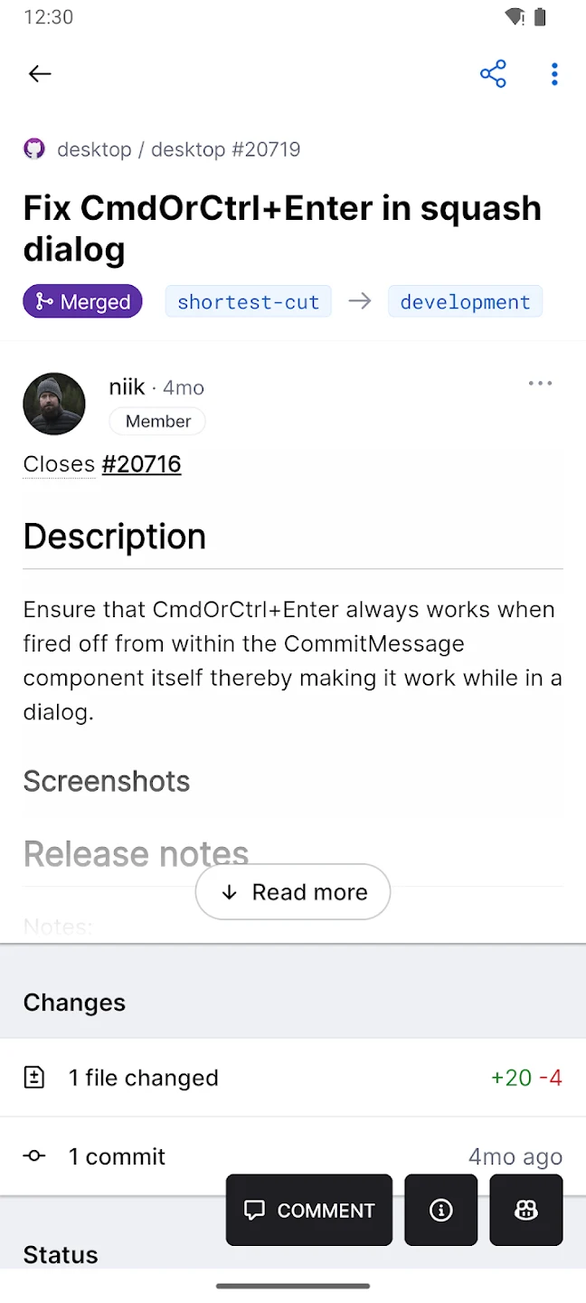 GitHub 截图 2