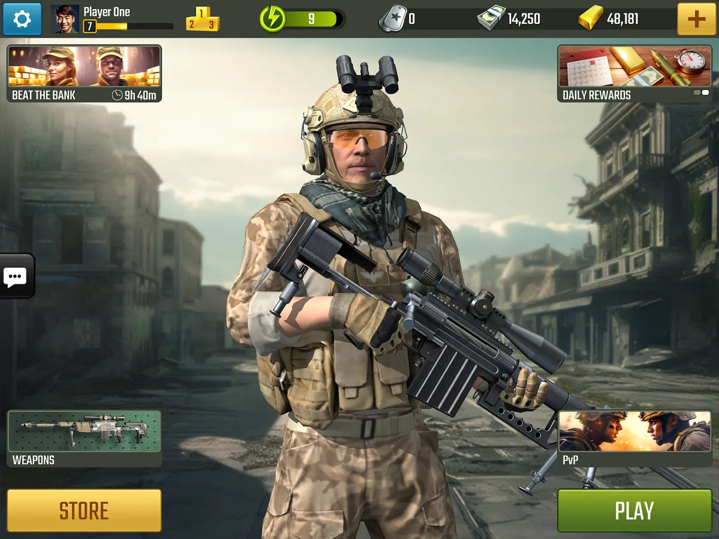 War Sniper: FPS Shooting Game 截图 10