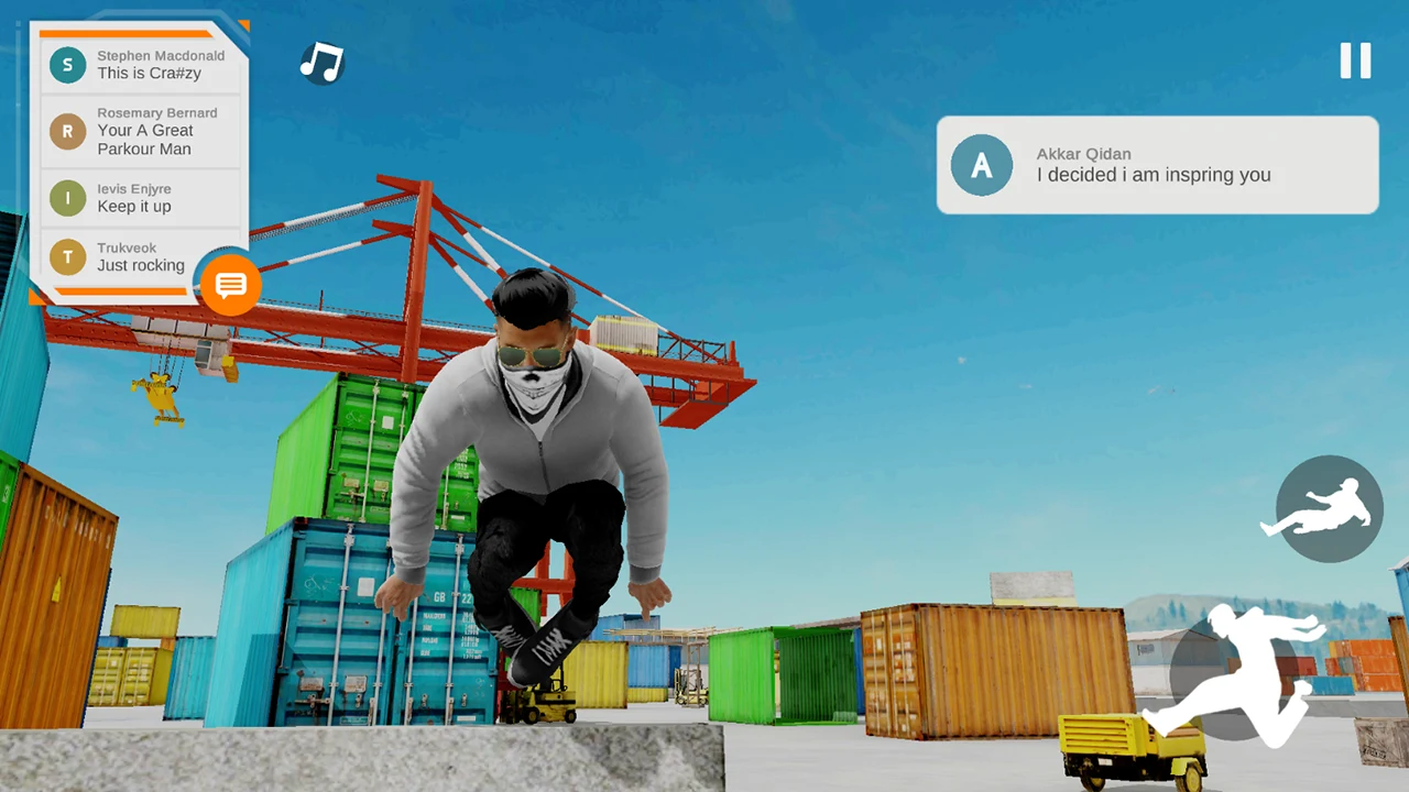 Rysen Dawn: Parkour Game 截图 2