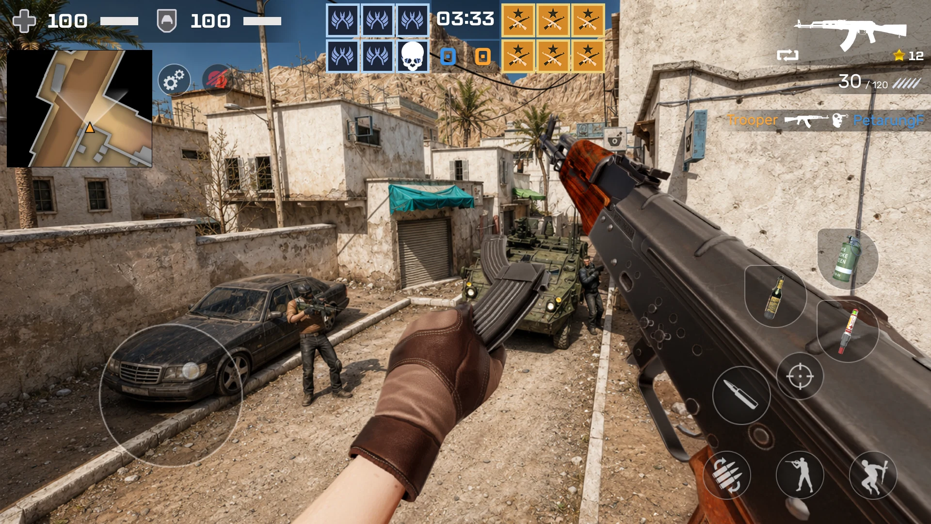 Critical Strike CS: Online FPS 截图 1