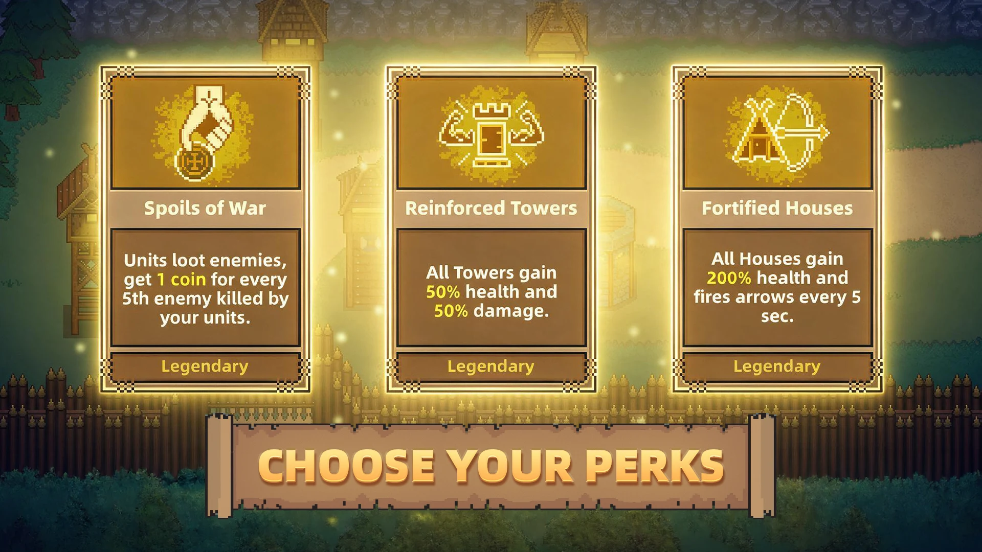 Viking Hero TD: Roguelike RTS 截图 4