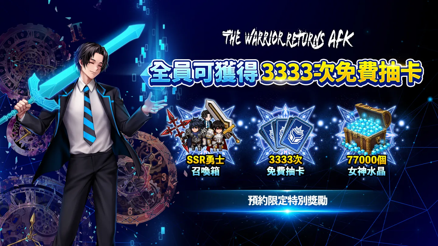 The Warrior Returns : AFK RPG 截图 1