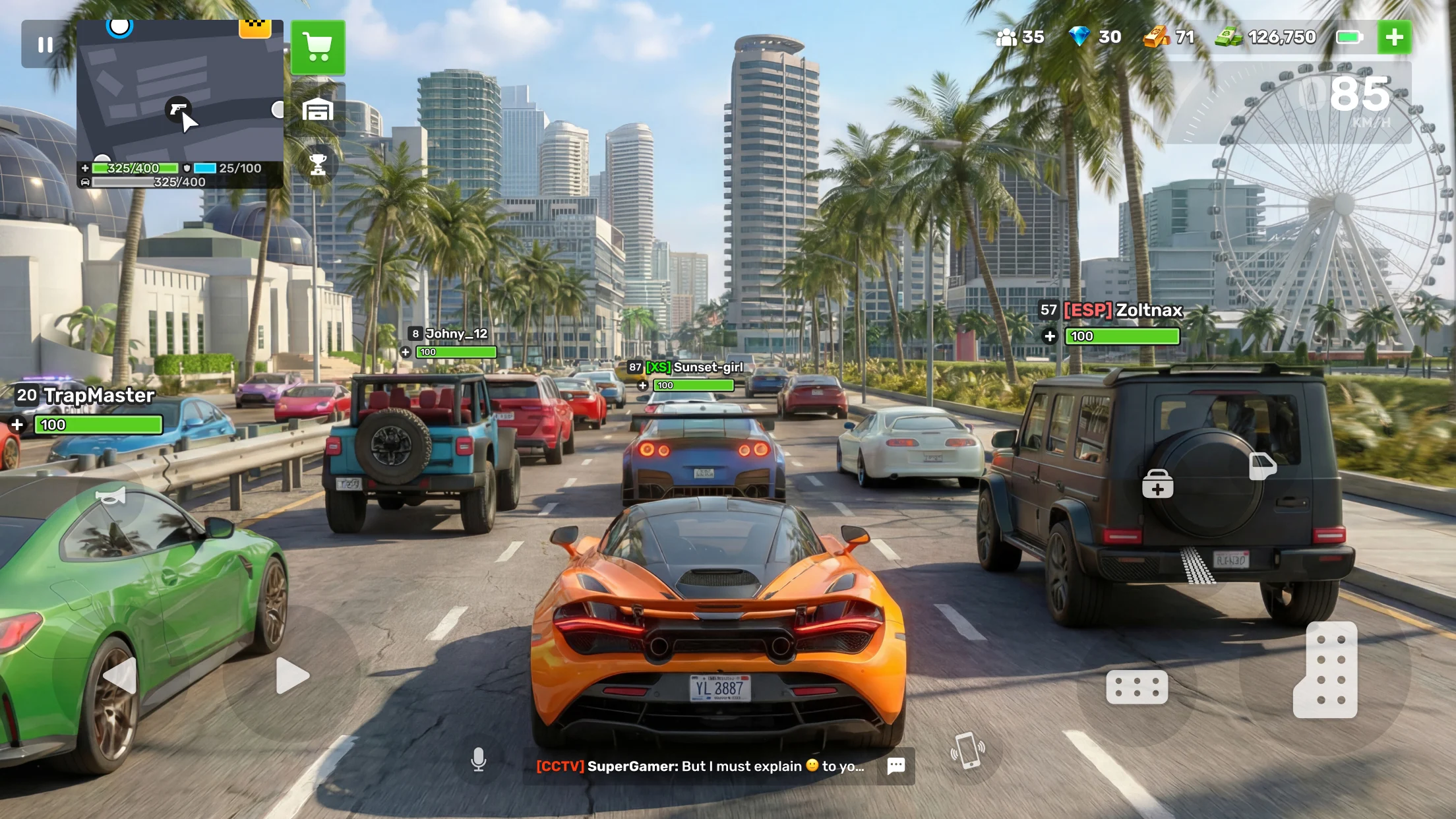 Flex City RP: Car Game Online 截图 6
