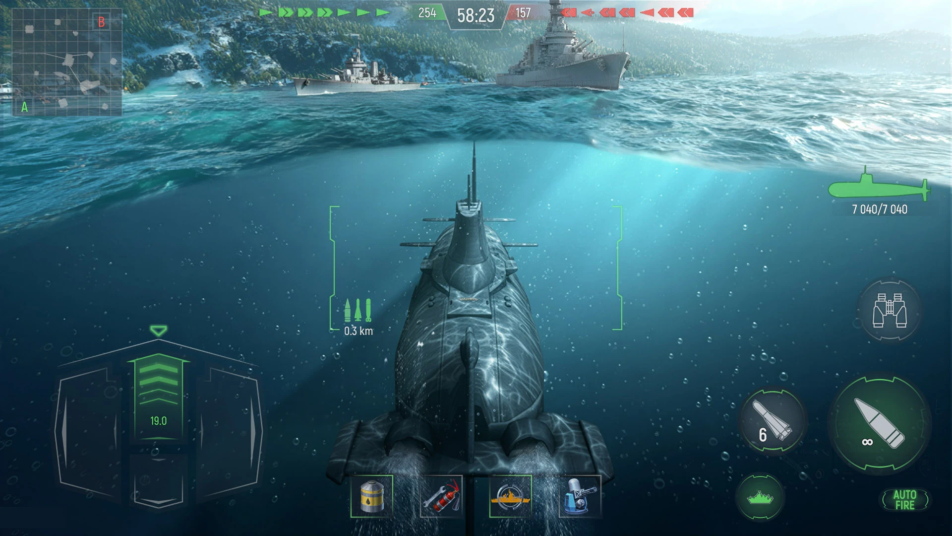 Force of Warships: War Games 截图 6