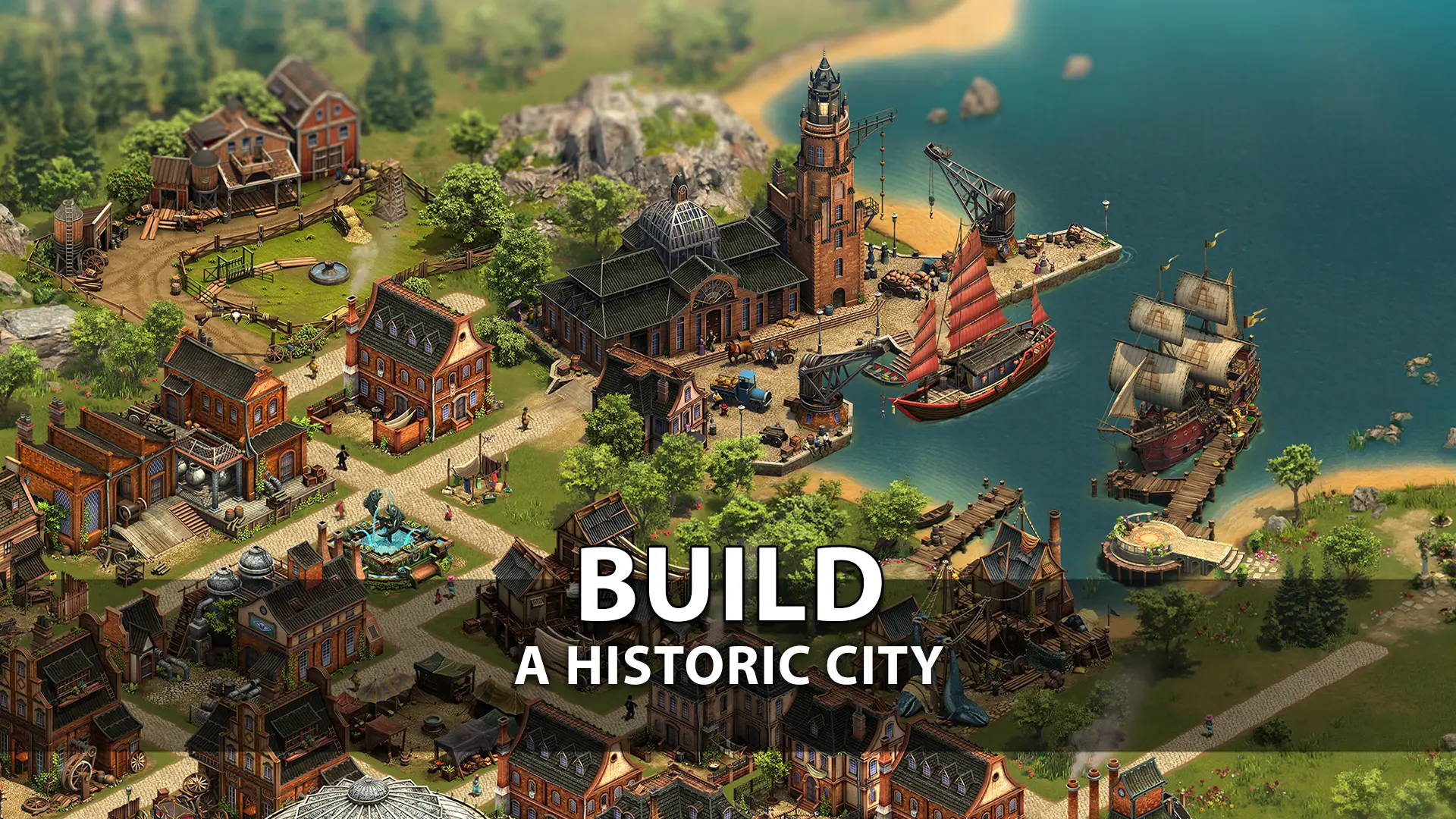 Forge of Empires: Build a City 截图 1