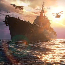 Force of Warships: War Games 图标