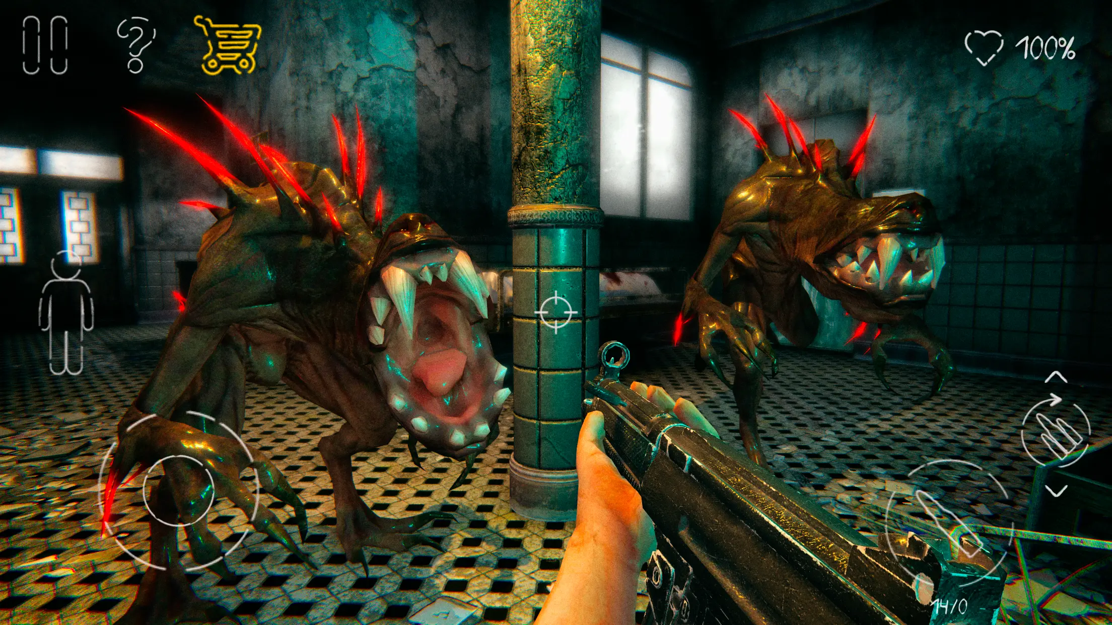 Death Park 2: 可怕的小丑生存恐怖游戏 截图 7