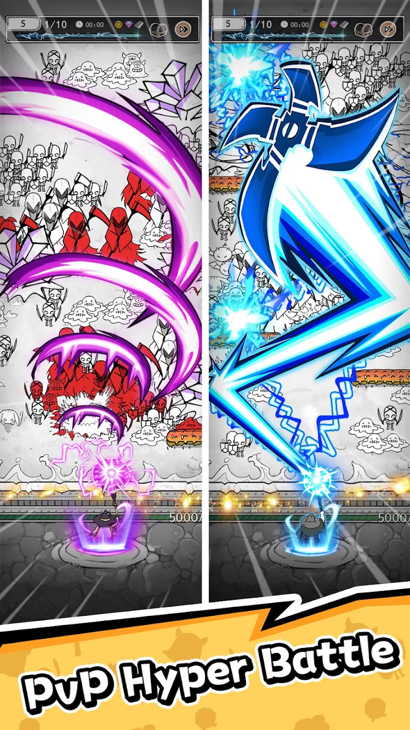 Doodle Magic: Wizard vs Slime 截图 2