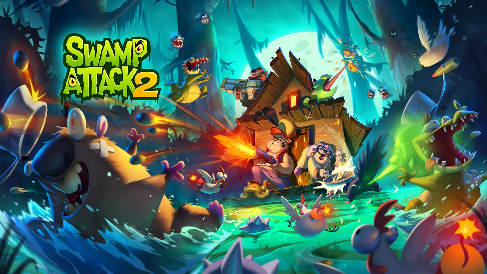 Swamp Attack 2 截图 6