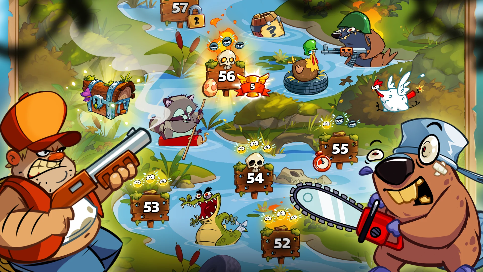 Swamp Attack 2 截图 4