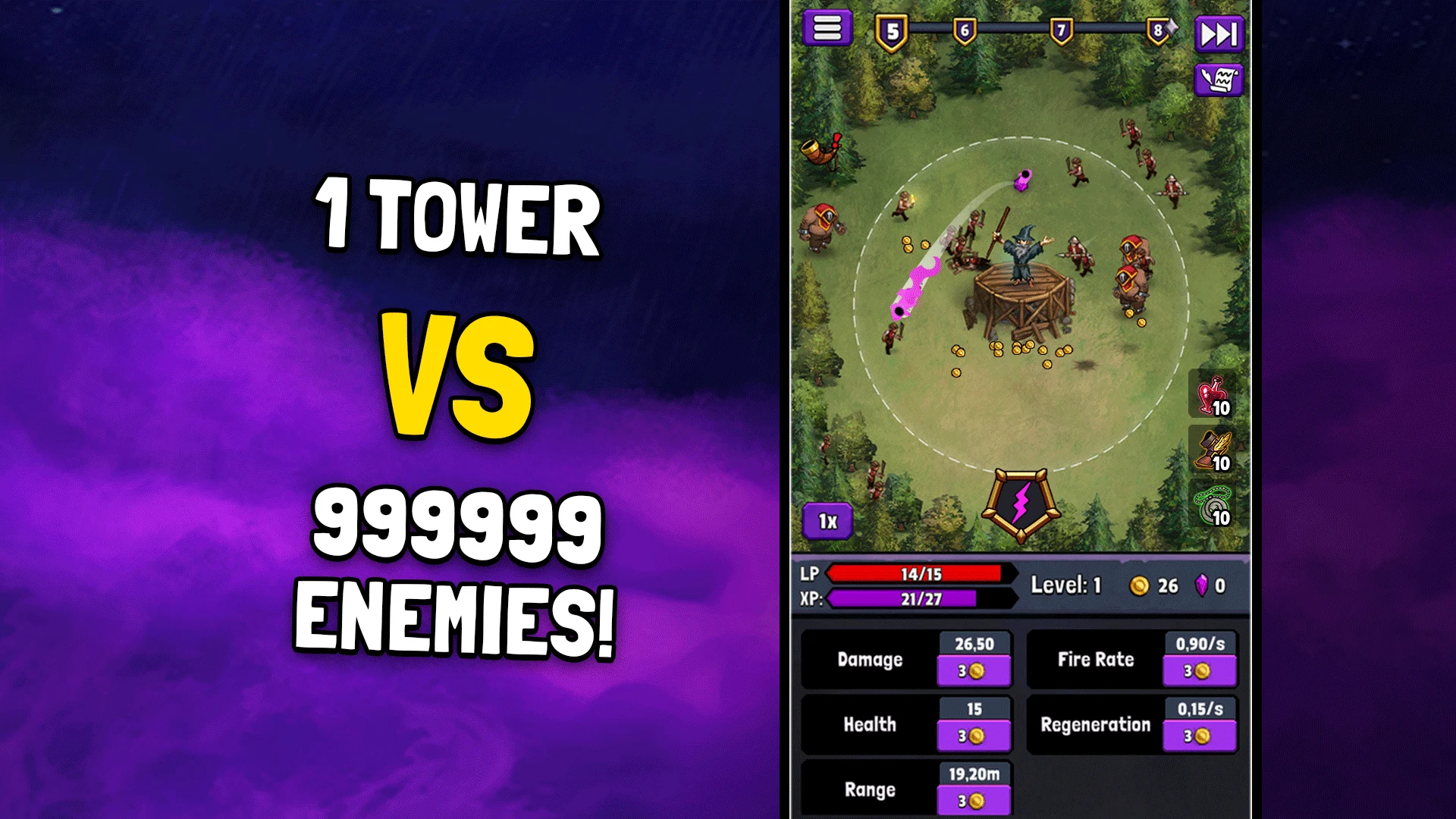 Evil Tower - Idle Defense TD 截图 6