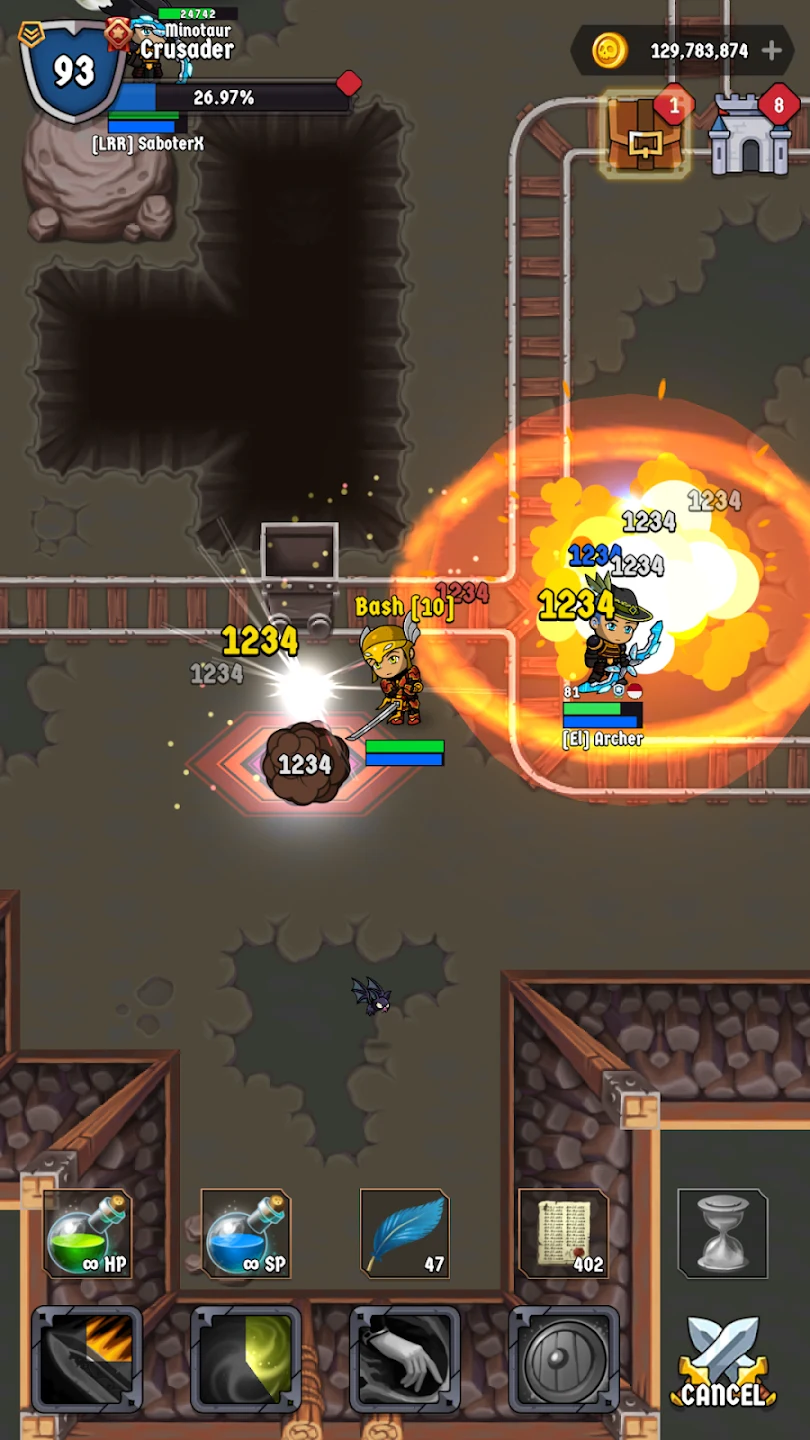 Walking Hero – 放置战斗 RPG 截图 7