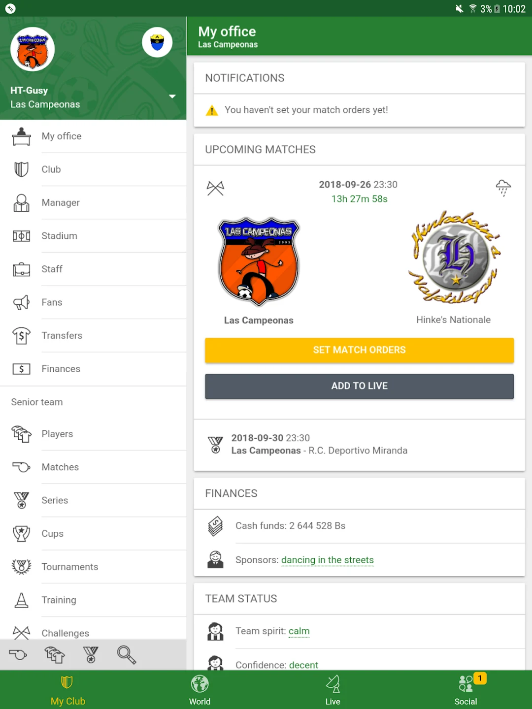 Hattrick Football Manager Game 截图 9