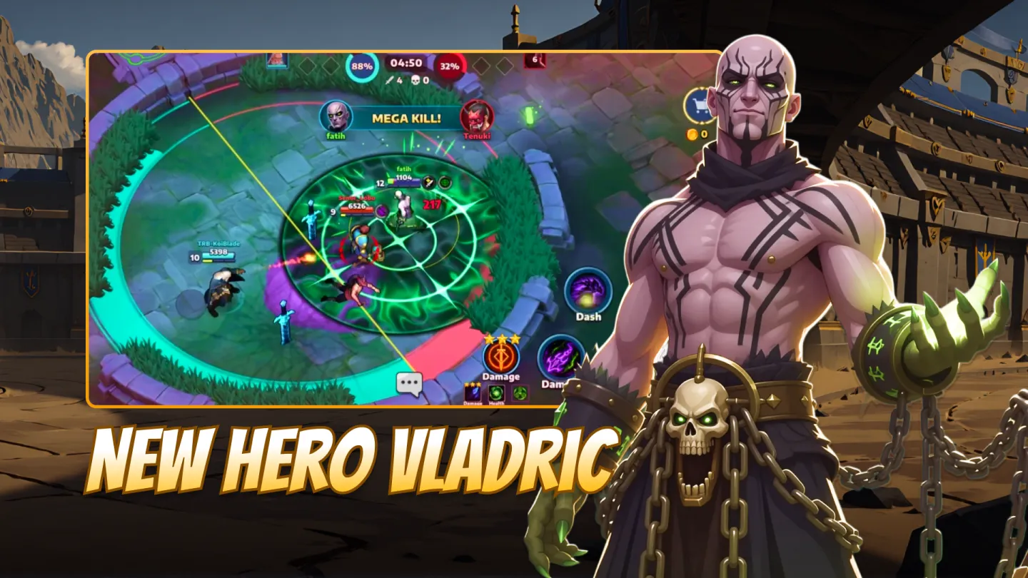 Blitz of Battle: 2v2 MOBA 截图 7