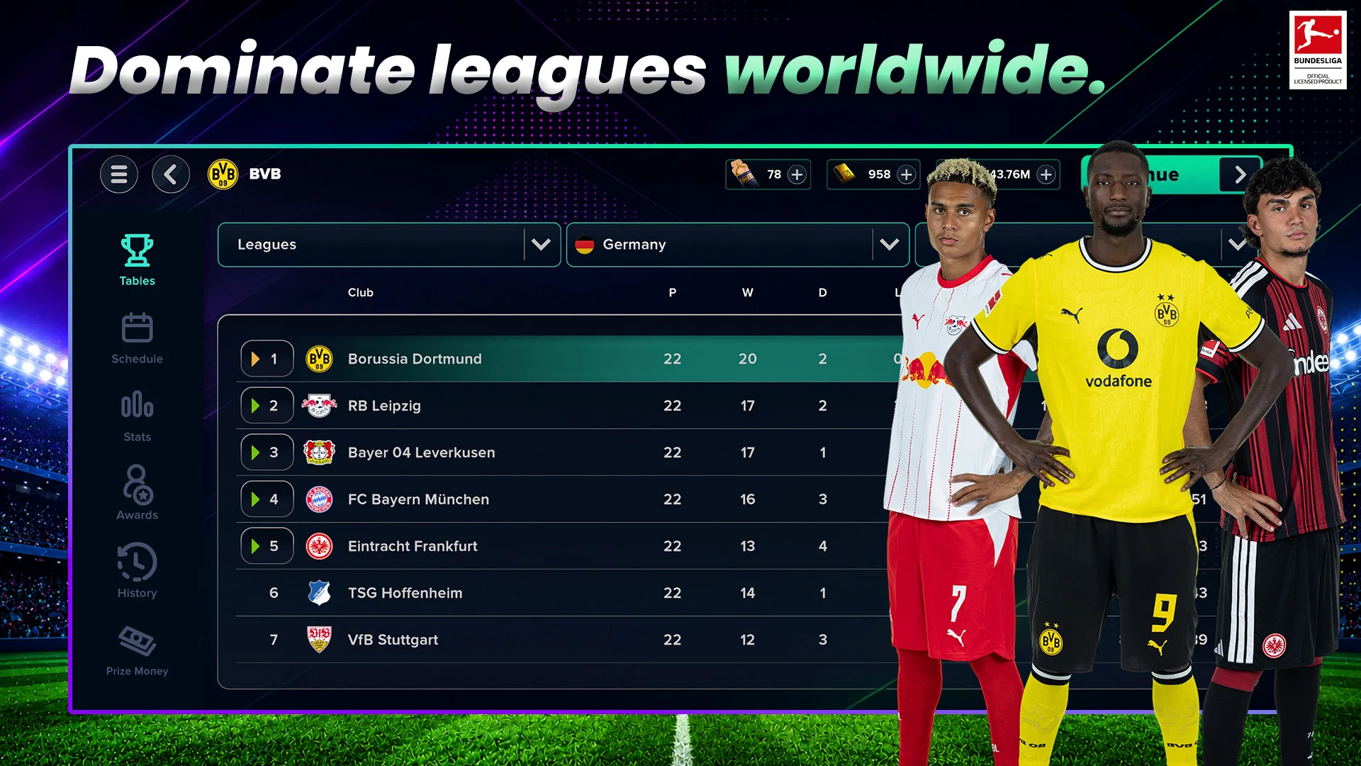 Soccer Manager 2026 - Football 截图 4