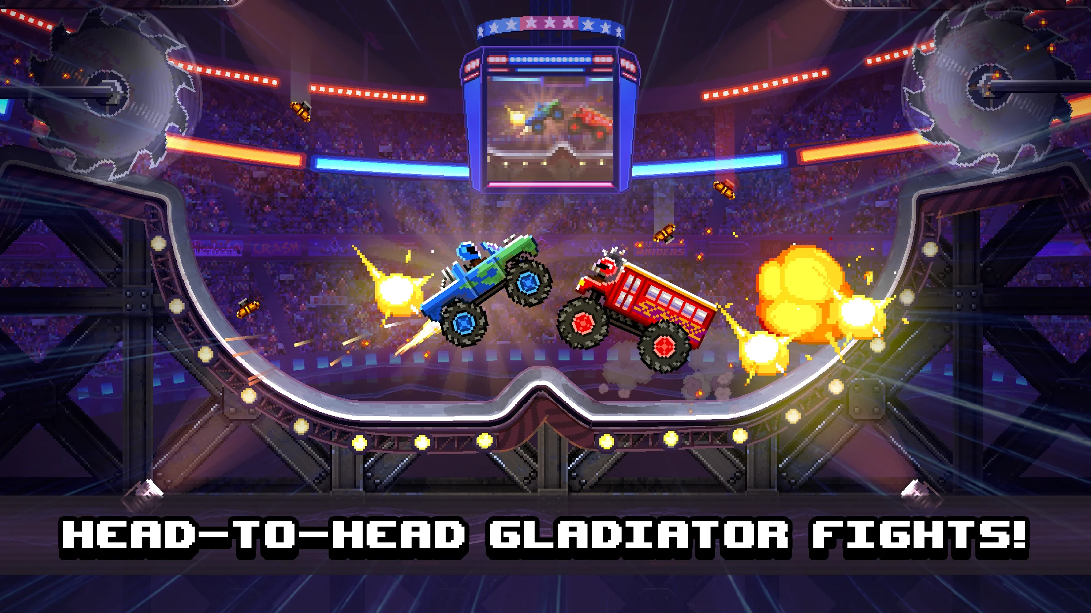 《Drive Ahead!》；欢乐赛车战斗 截图 1