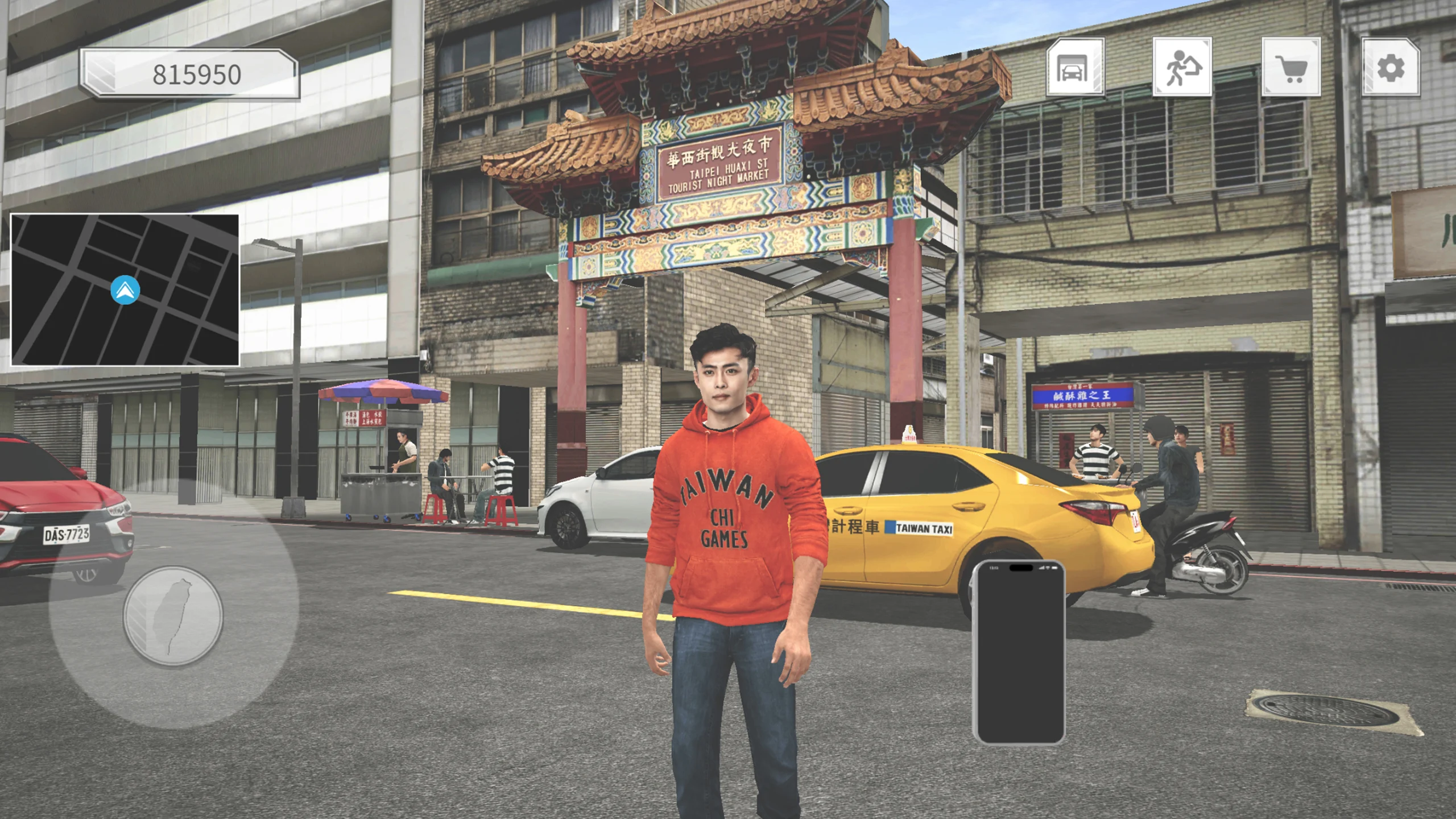台湾驾驶-赛车竞速X外卖员模拟 截图 3
