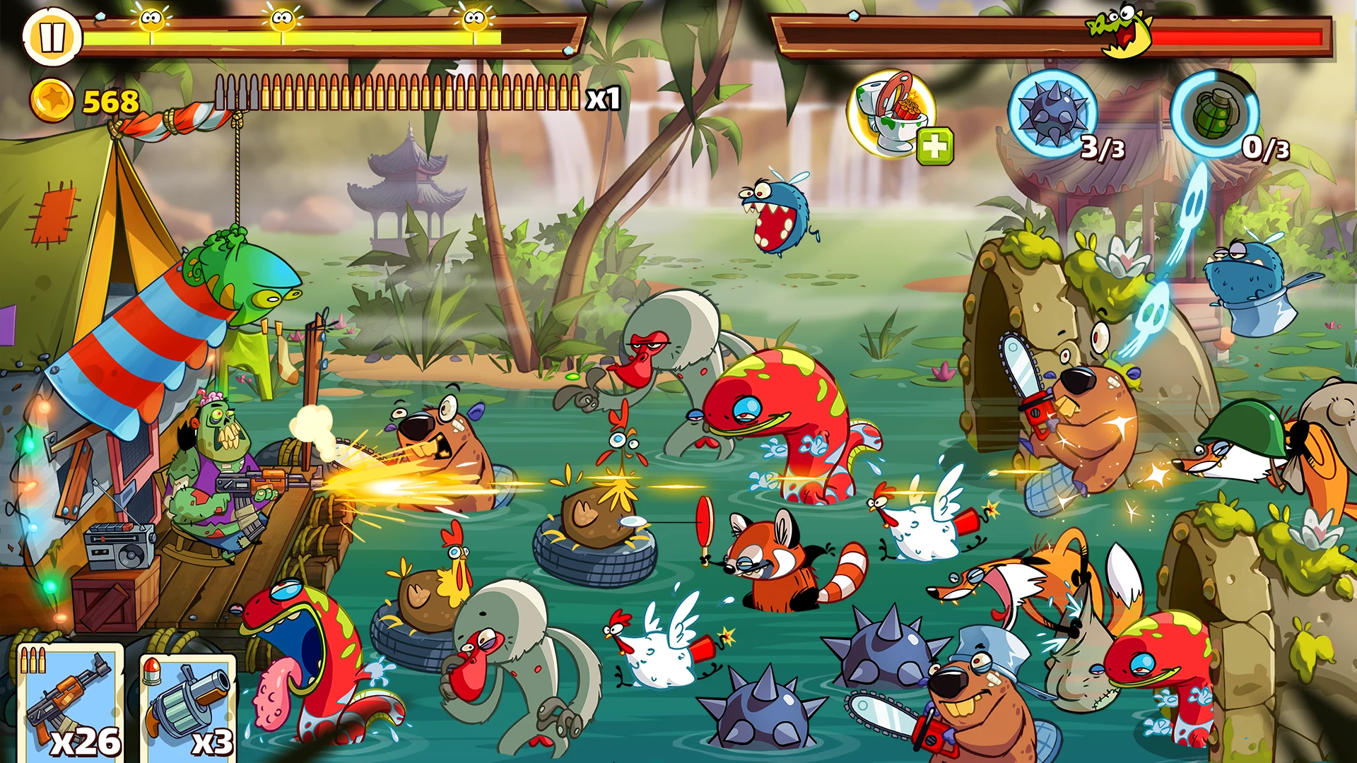 Swamp Attack 2 截图 3