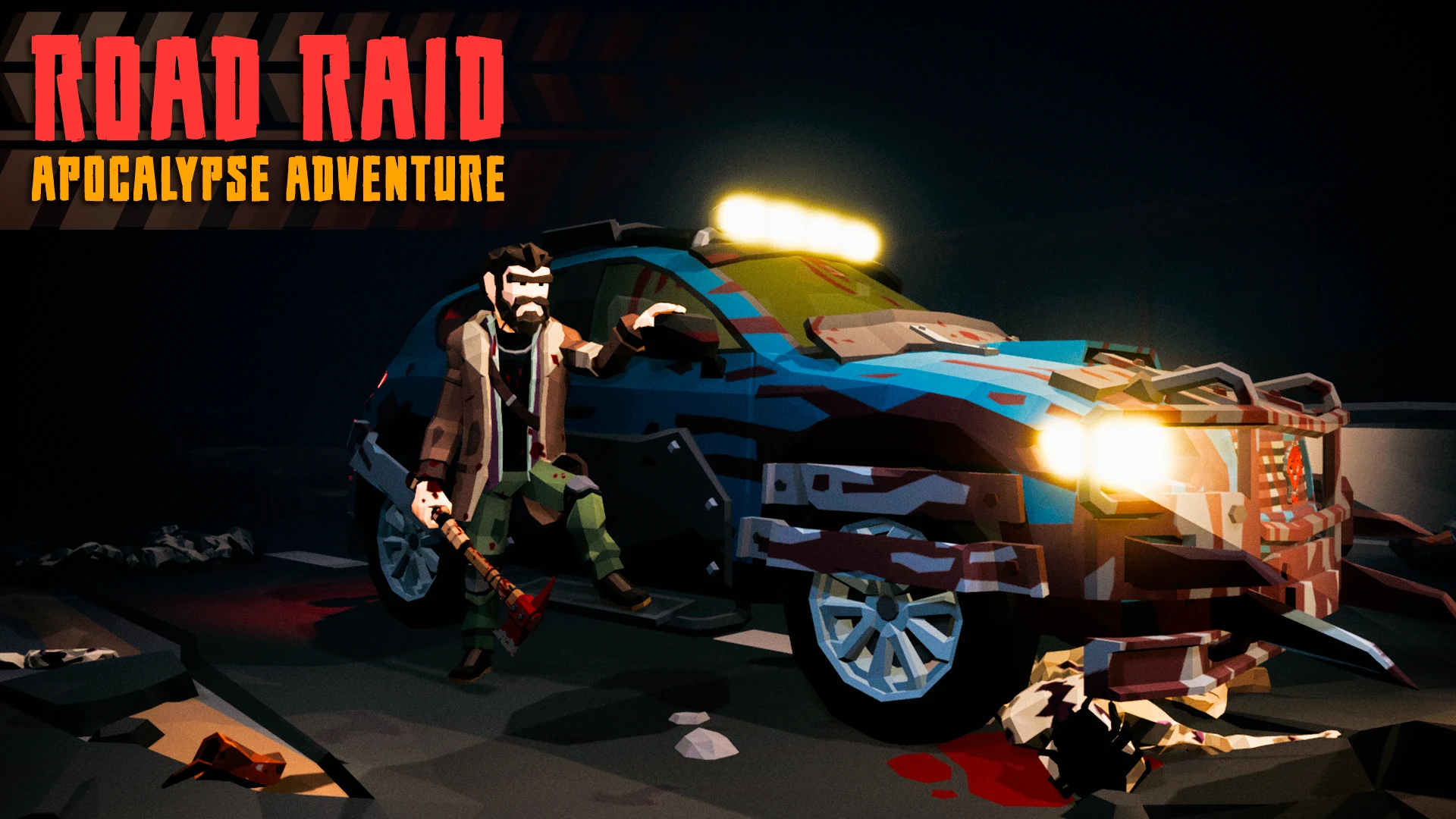 Road Raid: 益智生存殭尸冒险 截图 1