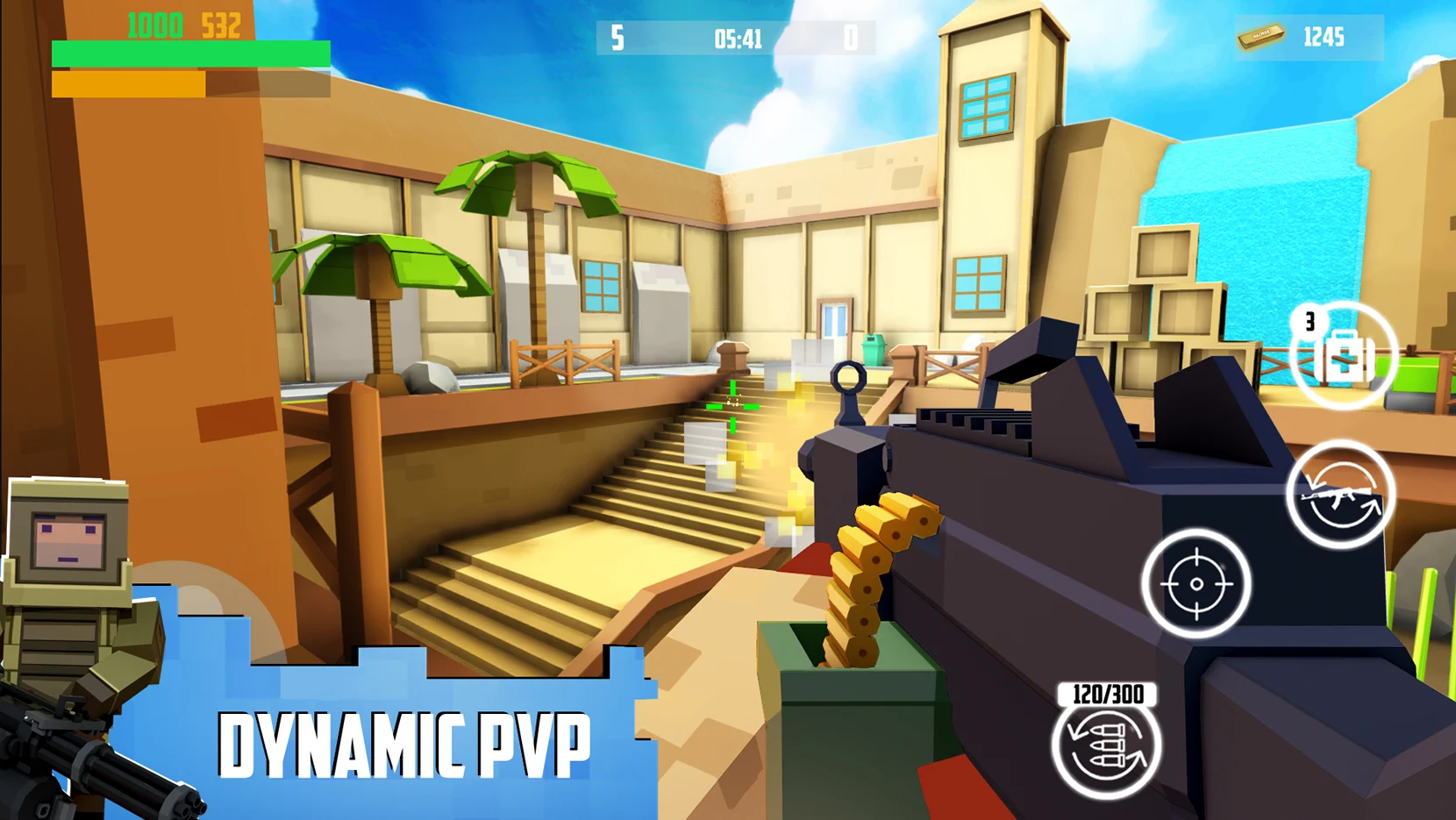 Block Gun 3D: FPS Shooter PvP 截图 3