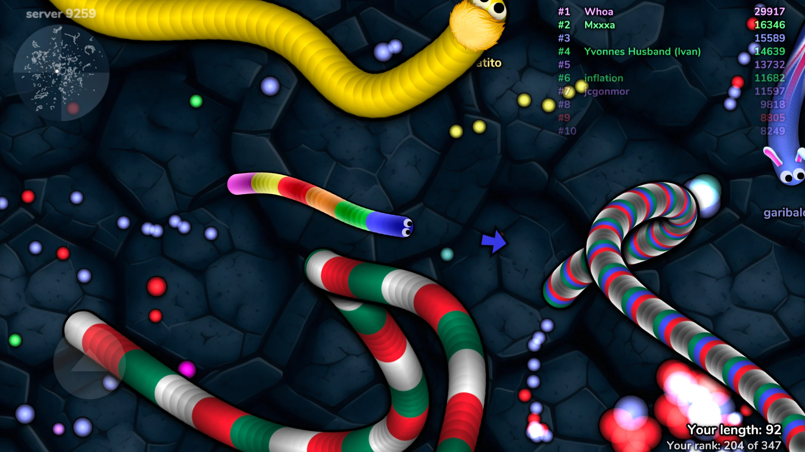 slither.io 截图 4
