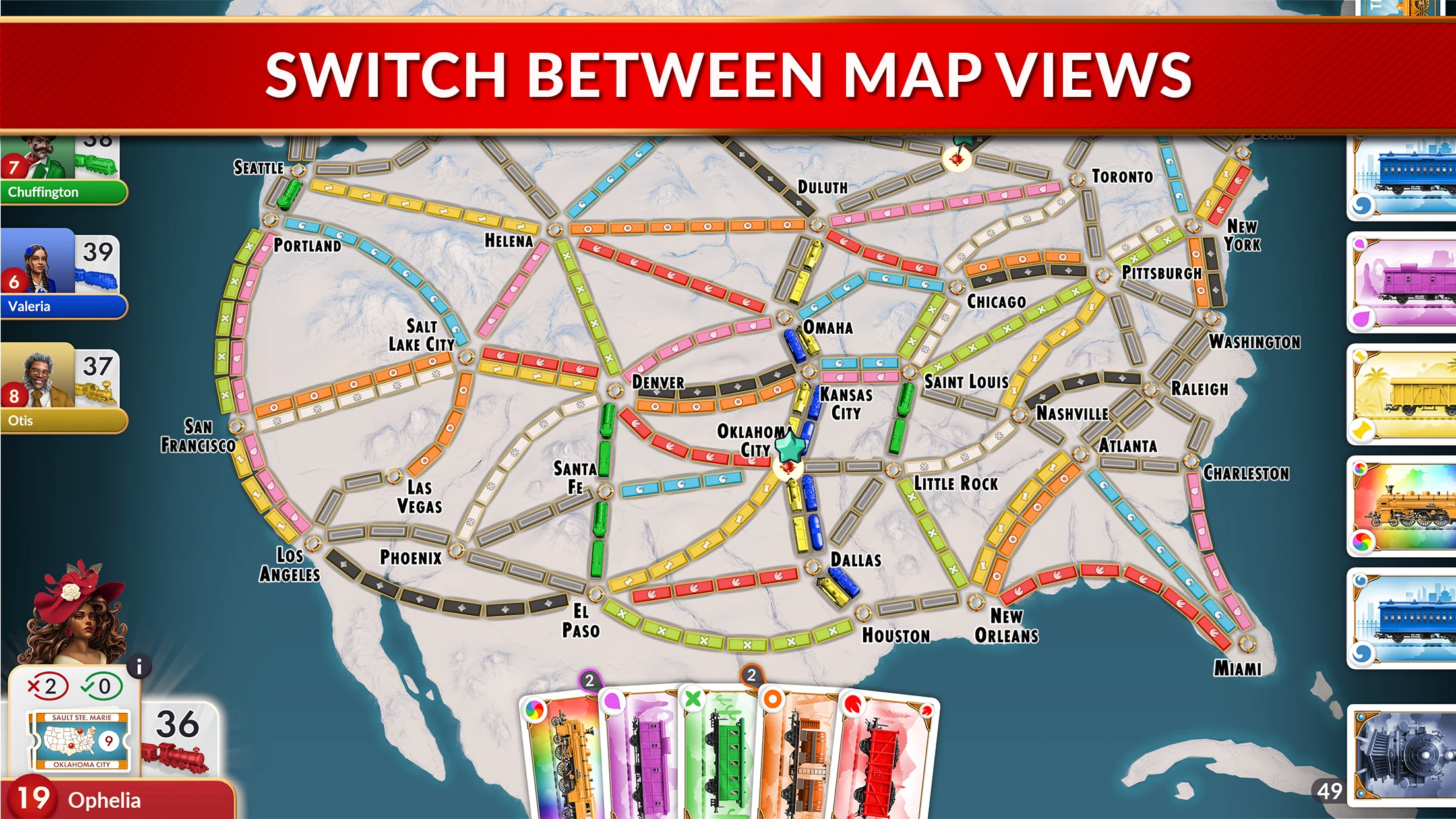 Ticket to Ride® 截图 2