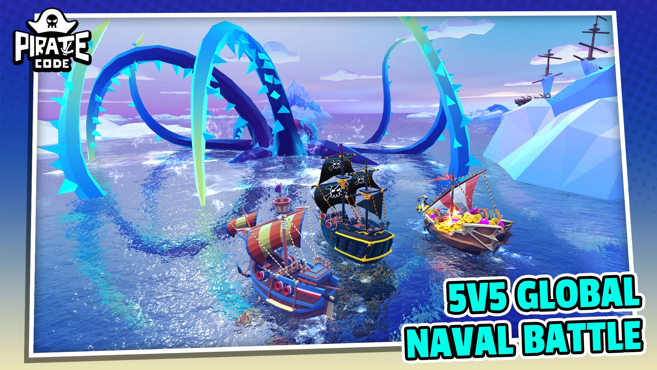 Pirate Code - PVP Sea Battles 截图 8