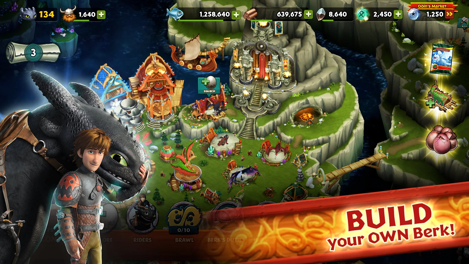 Dragons: Rise of Berk 截图 1