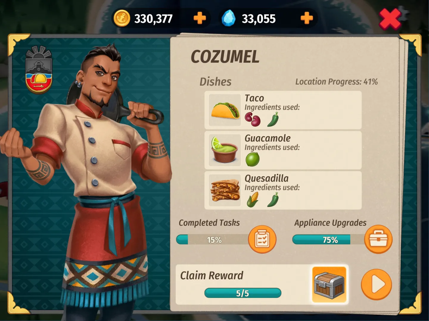Cruise Chefs - Cooking Game 截图 15