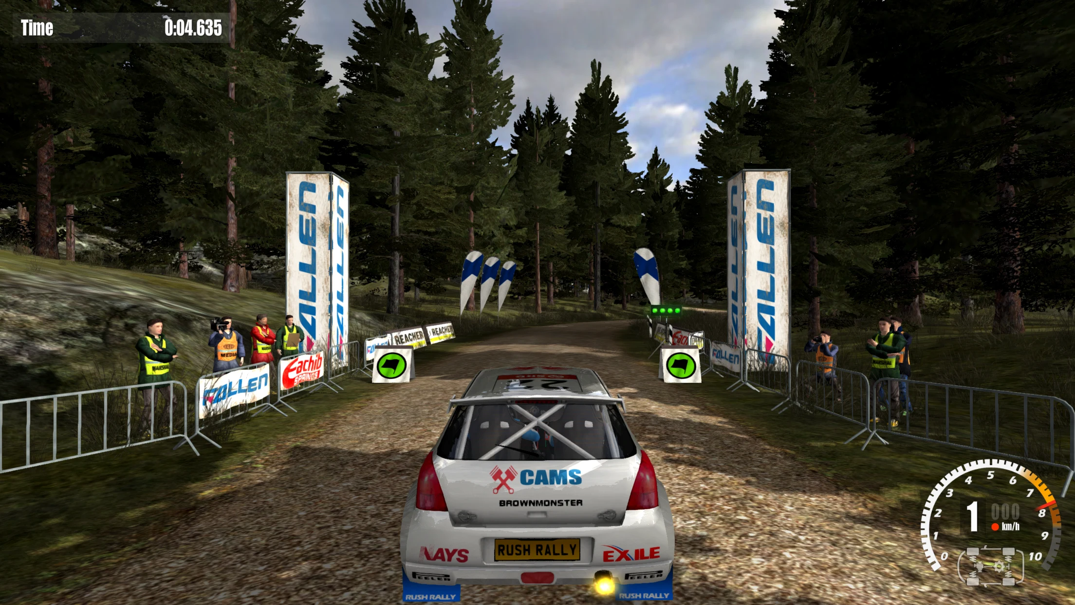 Rush Rally 3 截图 1