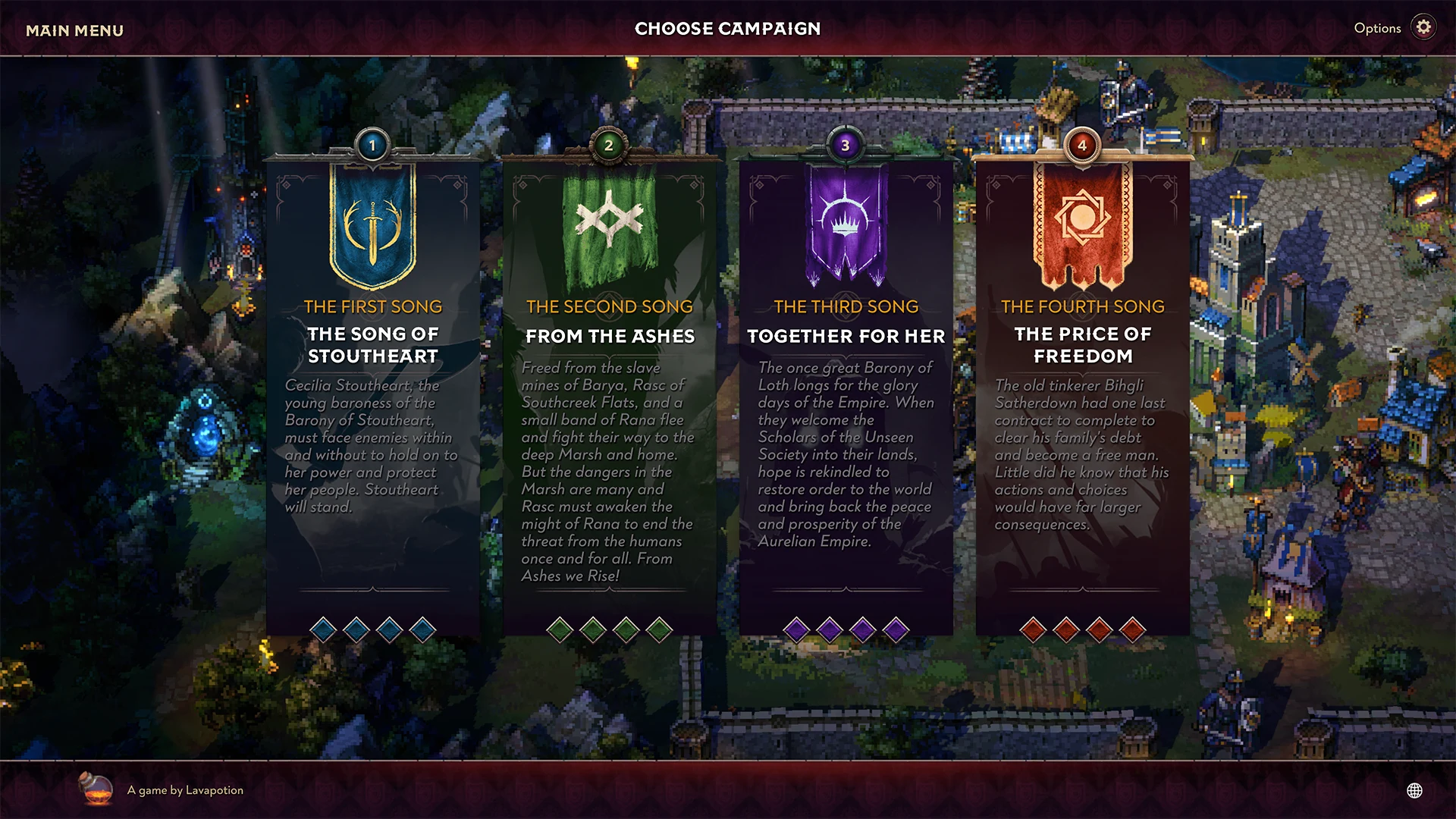 Songs of Conquest Mobile 截图 9