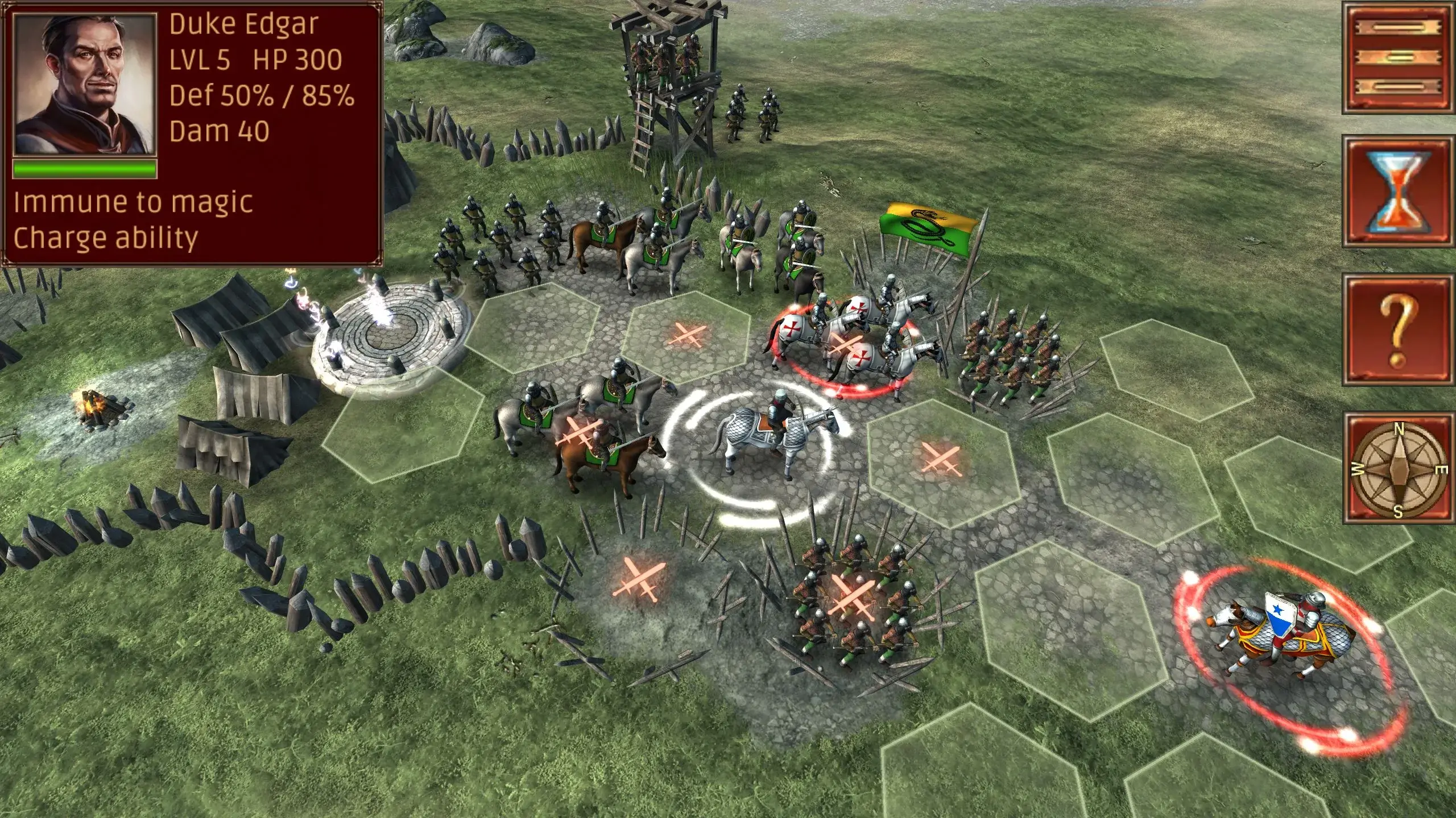 Hex Commander: Fantasy Heroes 截图 8
