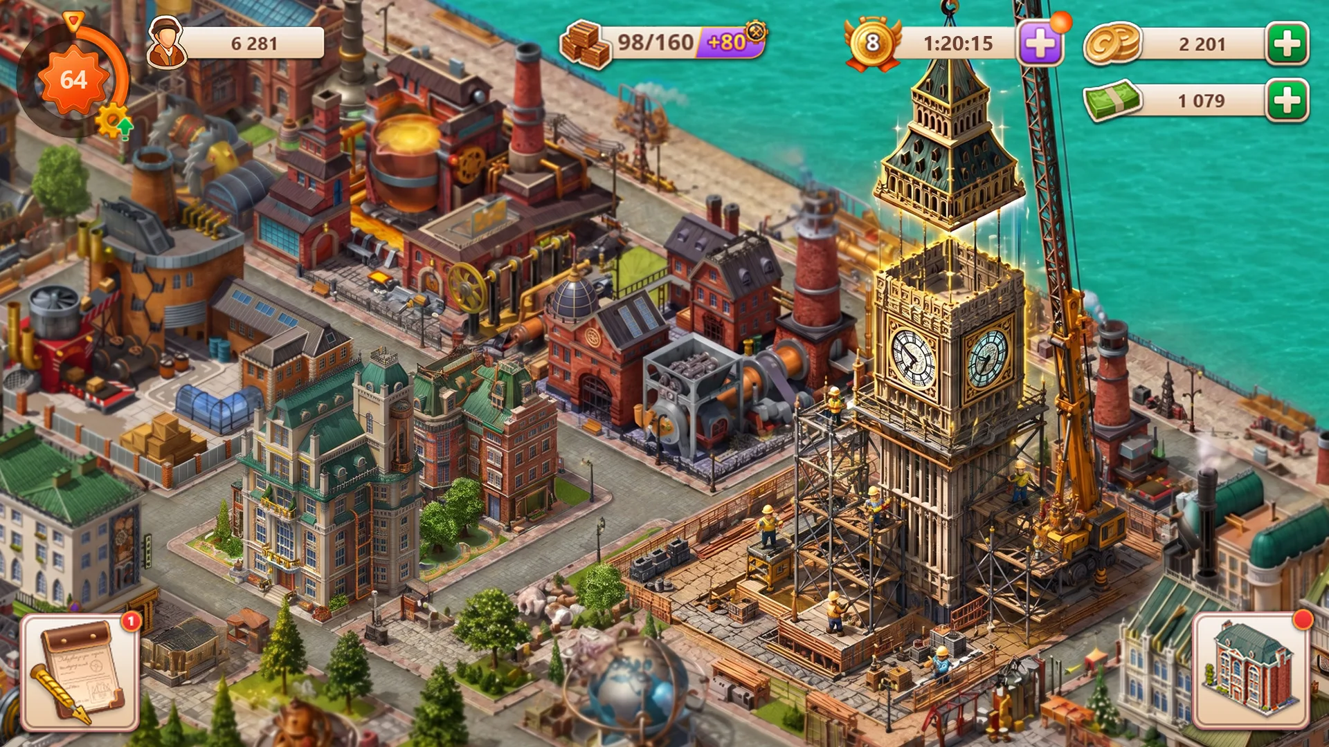 Steam City：城市建造模拟 截图 1