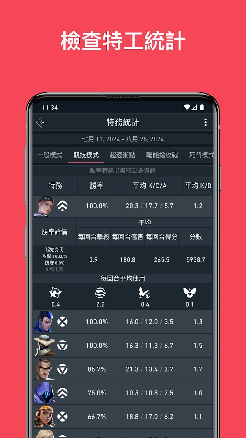 Spike Stats - Valorant Tracker 截图 6