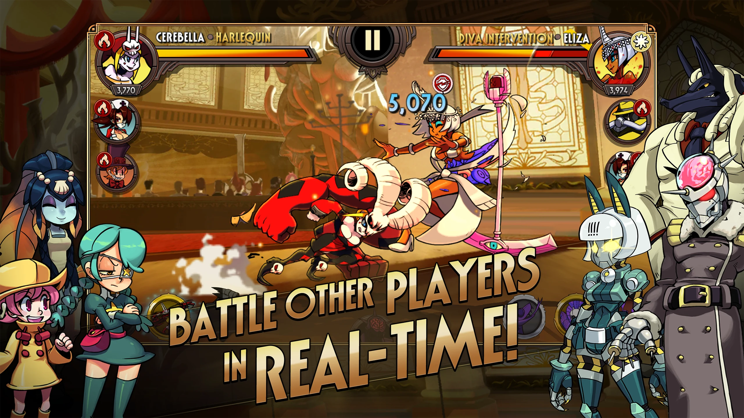 Skullgirls：格斗RPG 截图 2