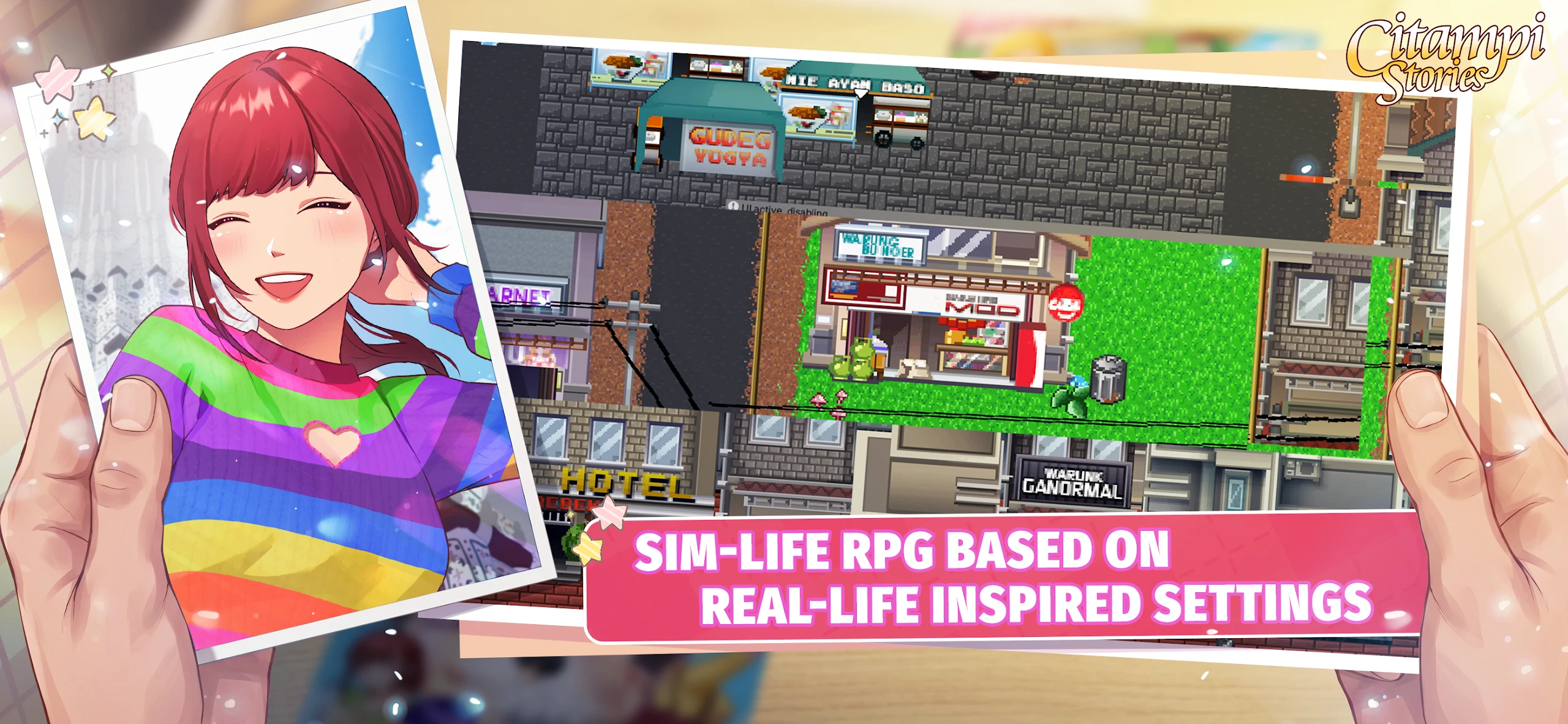 Citampi Stories: RPG 爱生活 截图 1