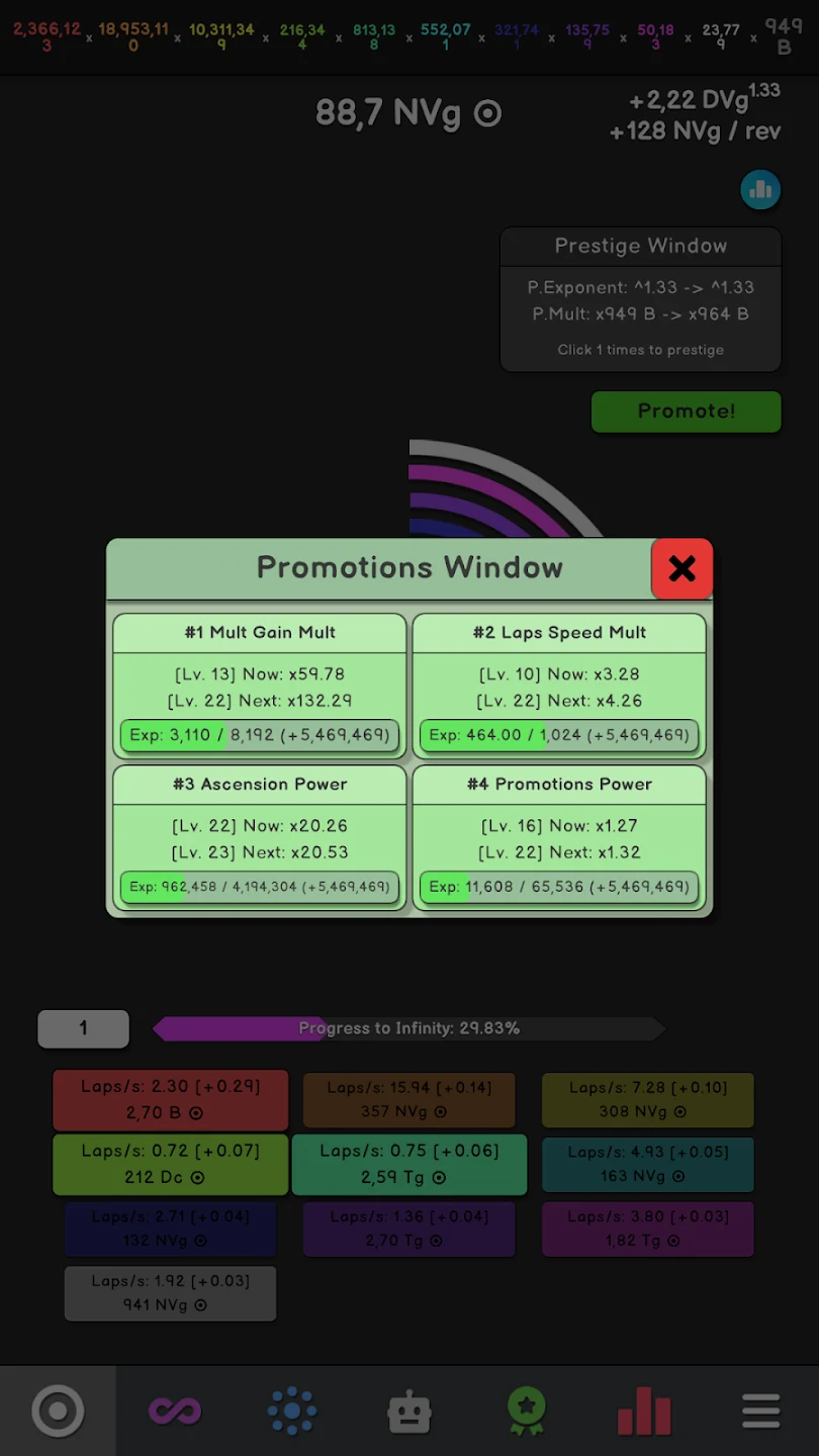Revolution Idle 截图 3