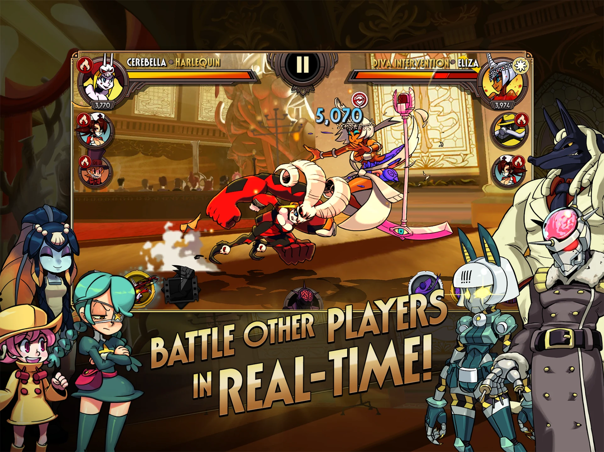 Skullgirls：格斗RPG 截图 7