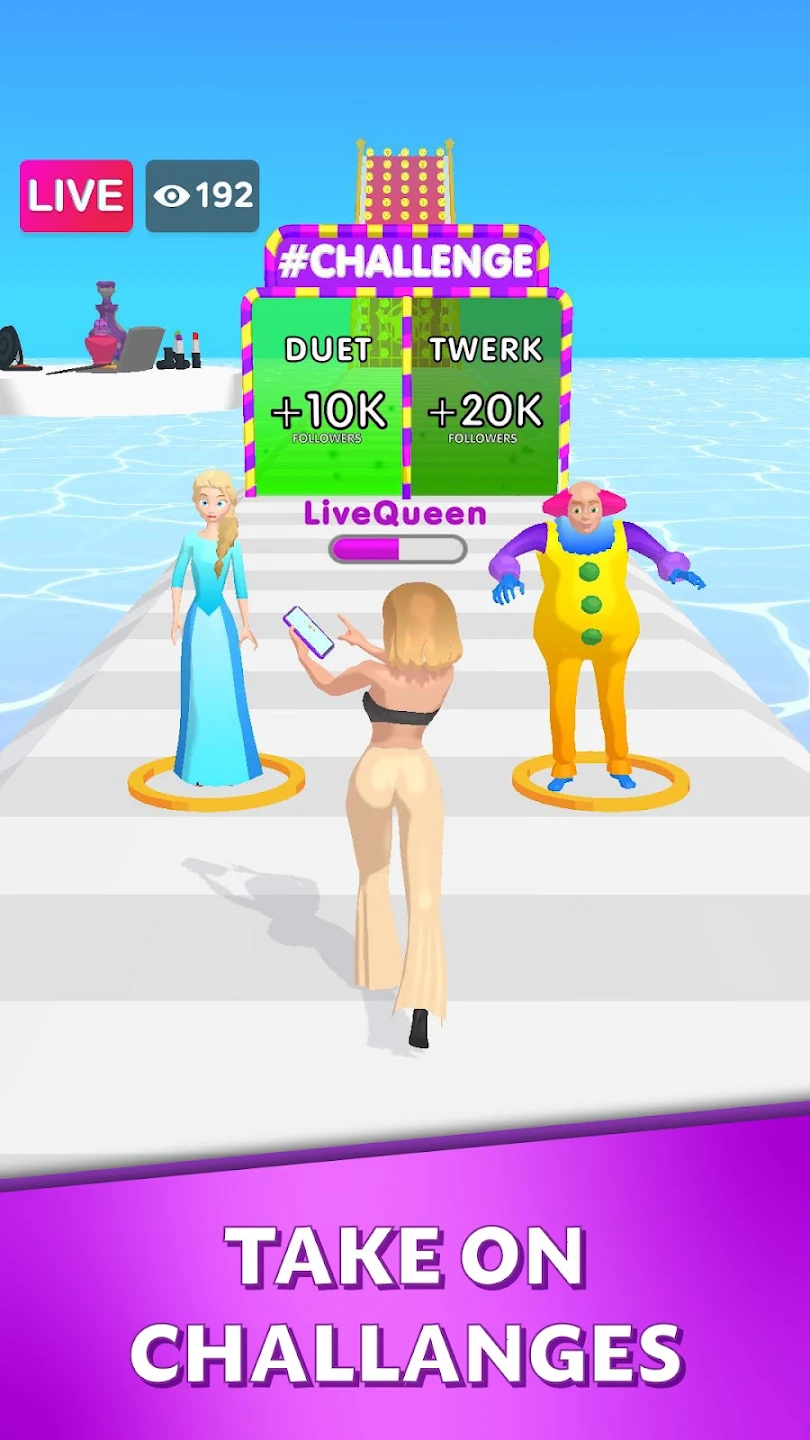 Streamer Rush: Dress & Impress 截图 4
