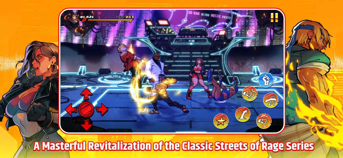 Crunchyroll: Streets of Rage 4 截图 2