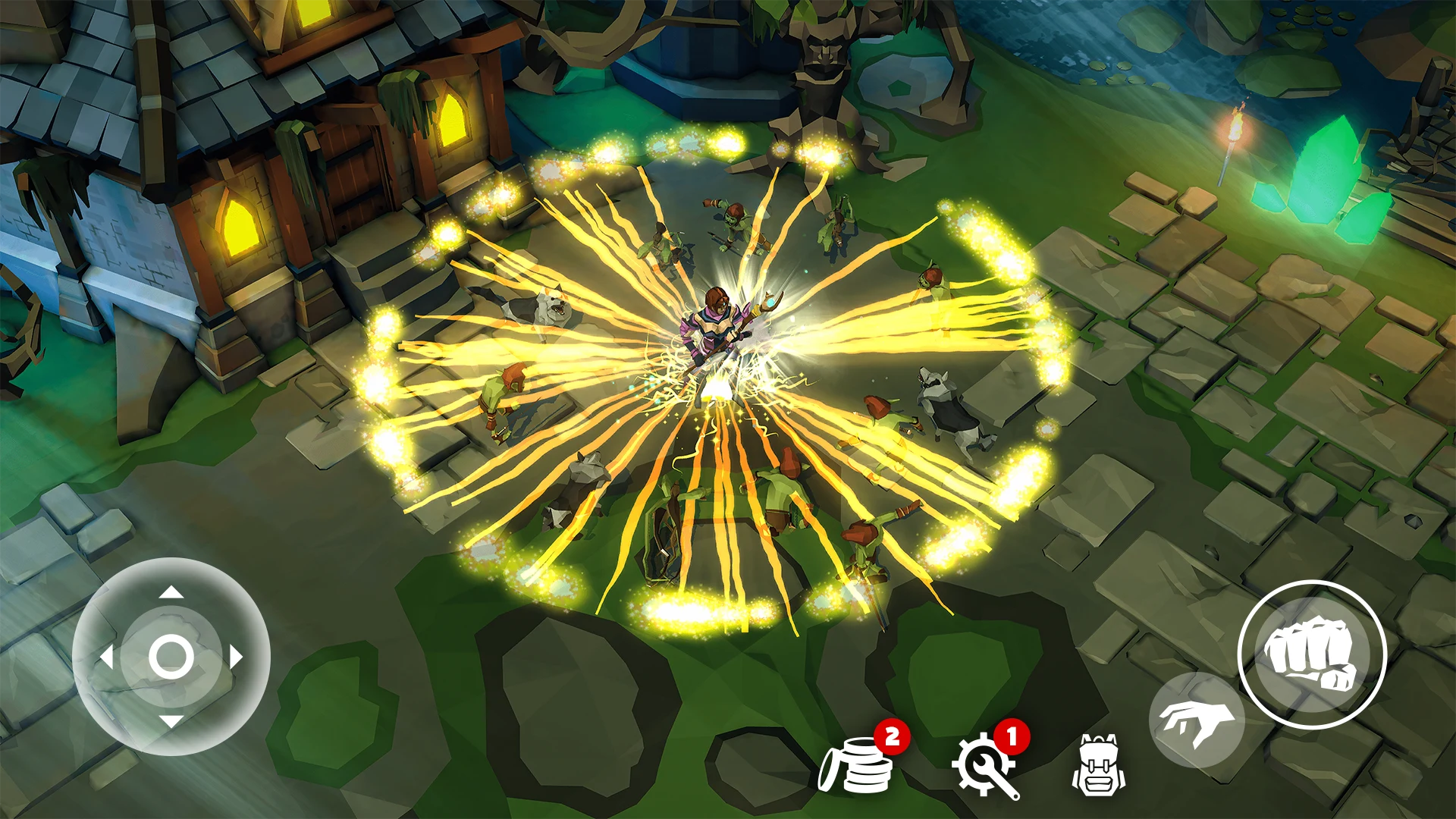 Polygon Fantasy：动作RPG 截图 1