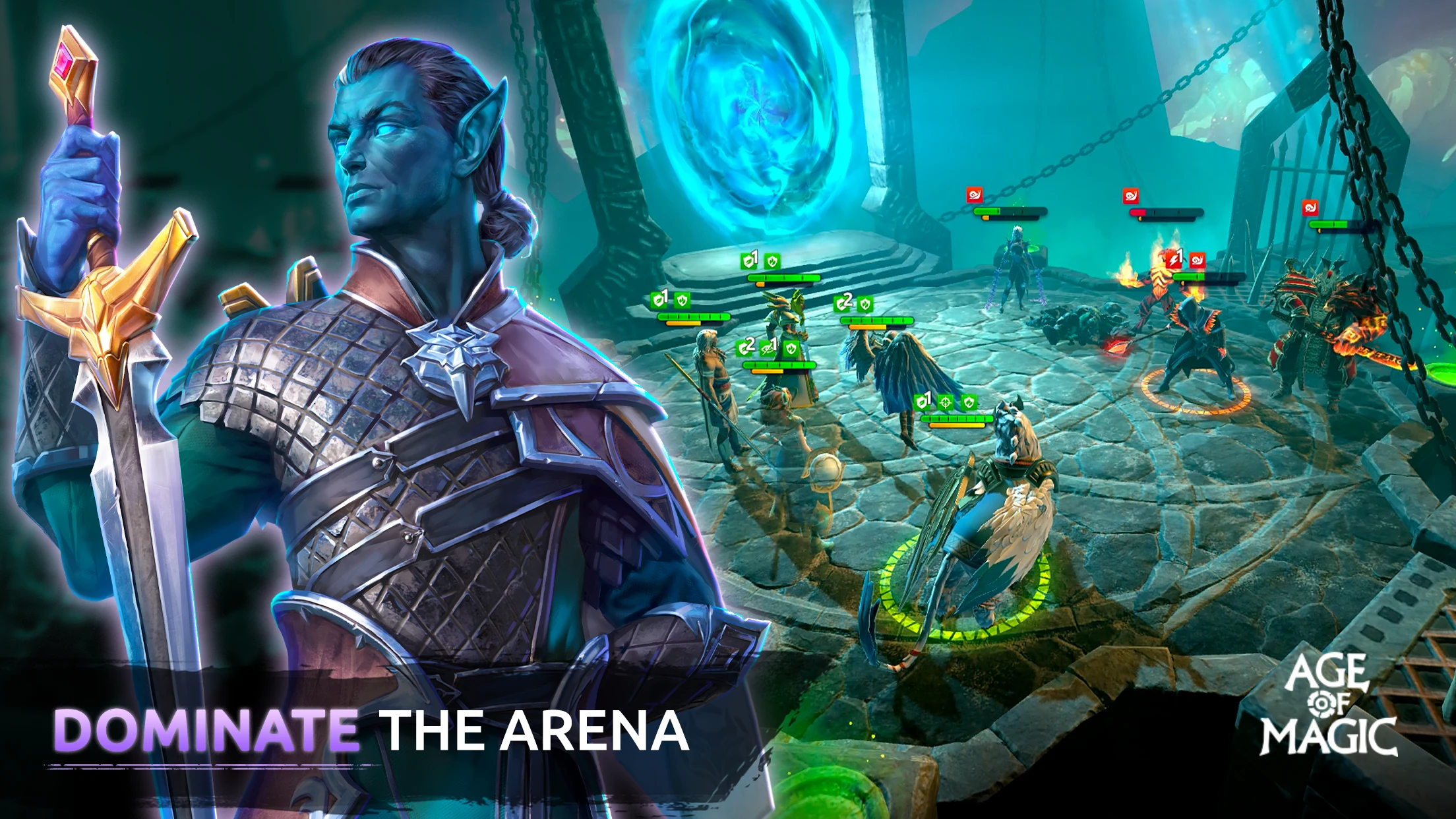 Age of Magic: Turn Based RPG 截图 1