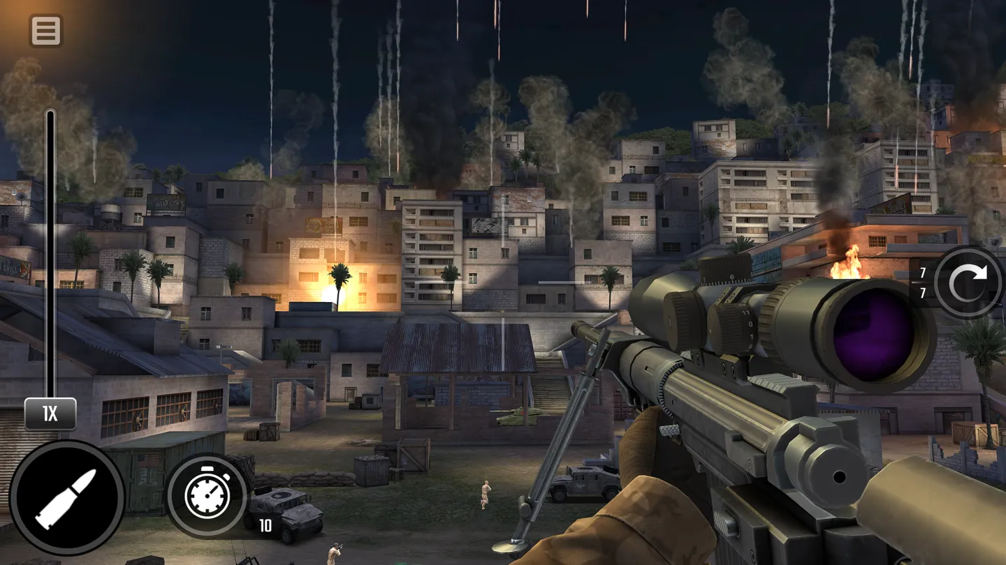 War Sniper: FPS Shooting Game 截图 4