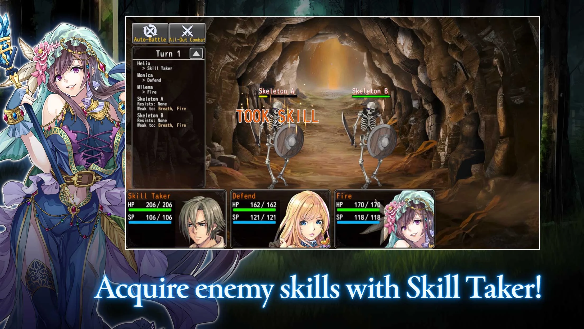 RPG Dragon Takers 截图 3