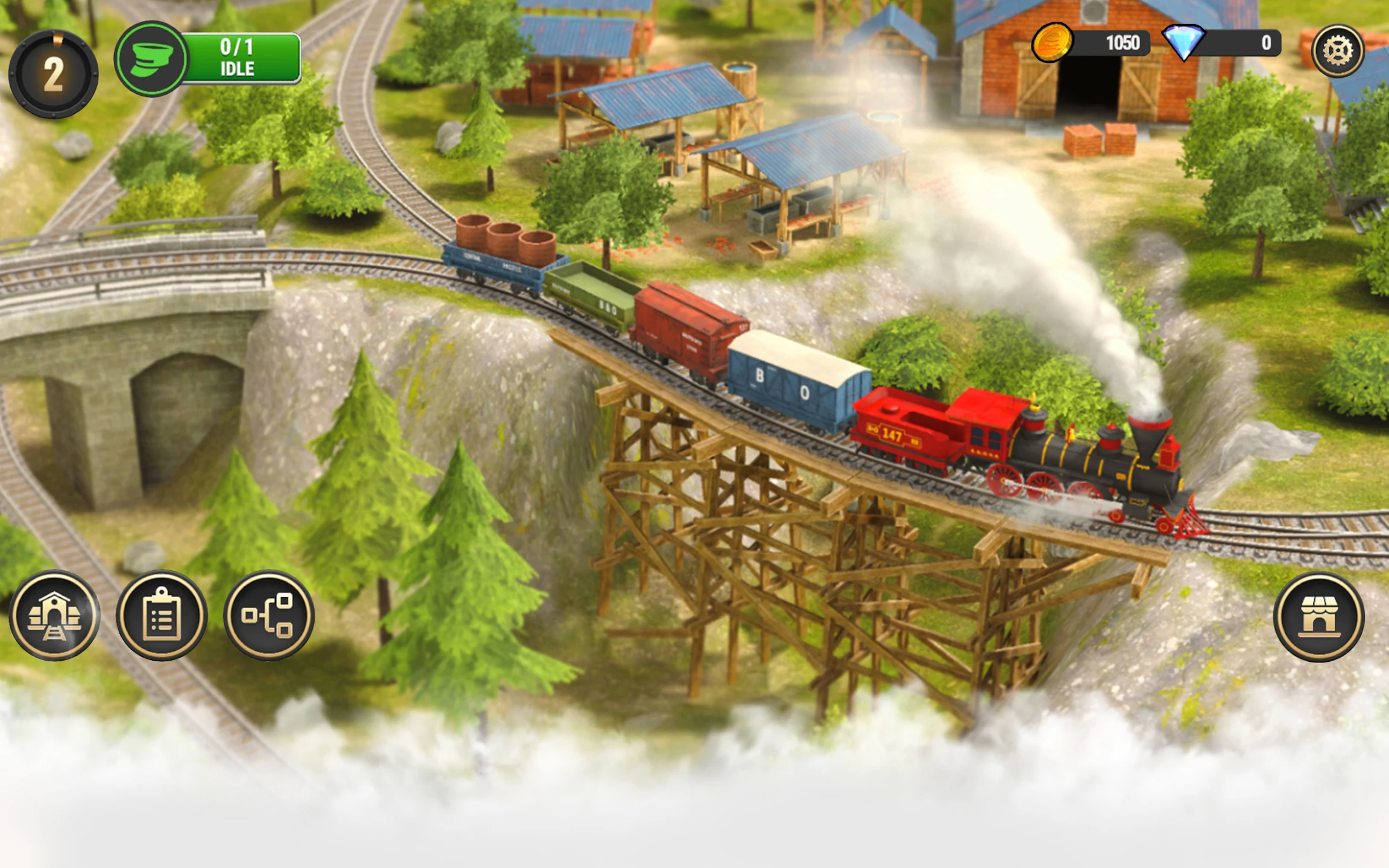 Train King Tycoon: Rail Empire 截图 12
