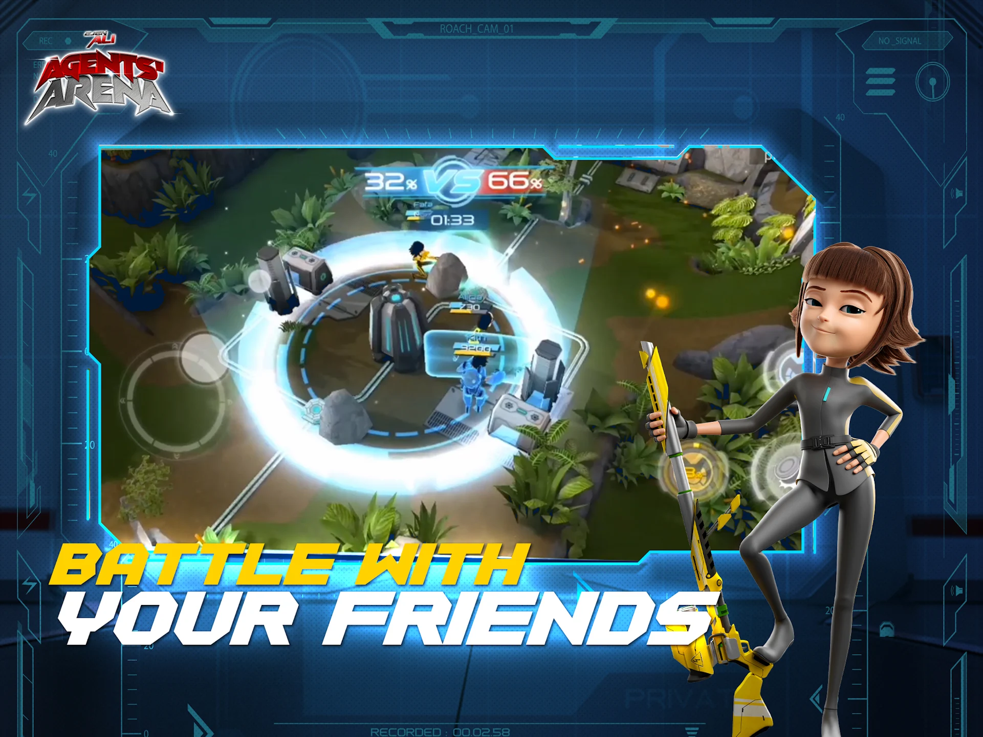 Ejen Ali: Agents' Arena 截图 11