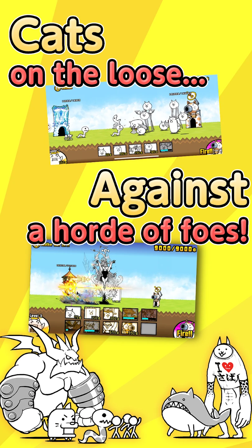 The Battle Cats 截图 2