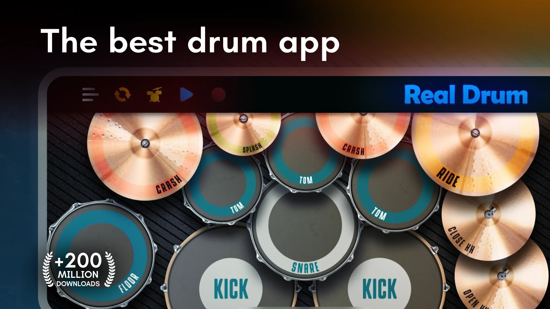 Real Drum: 演奏电鼓组 截图 7