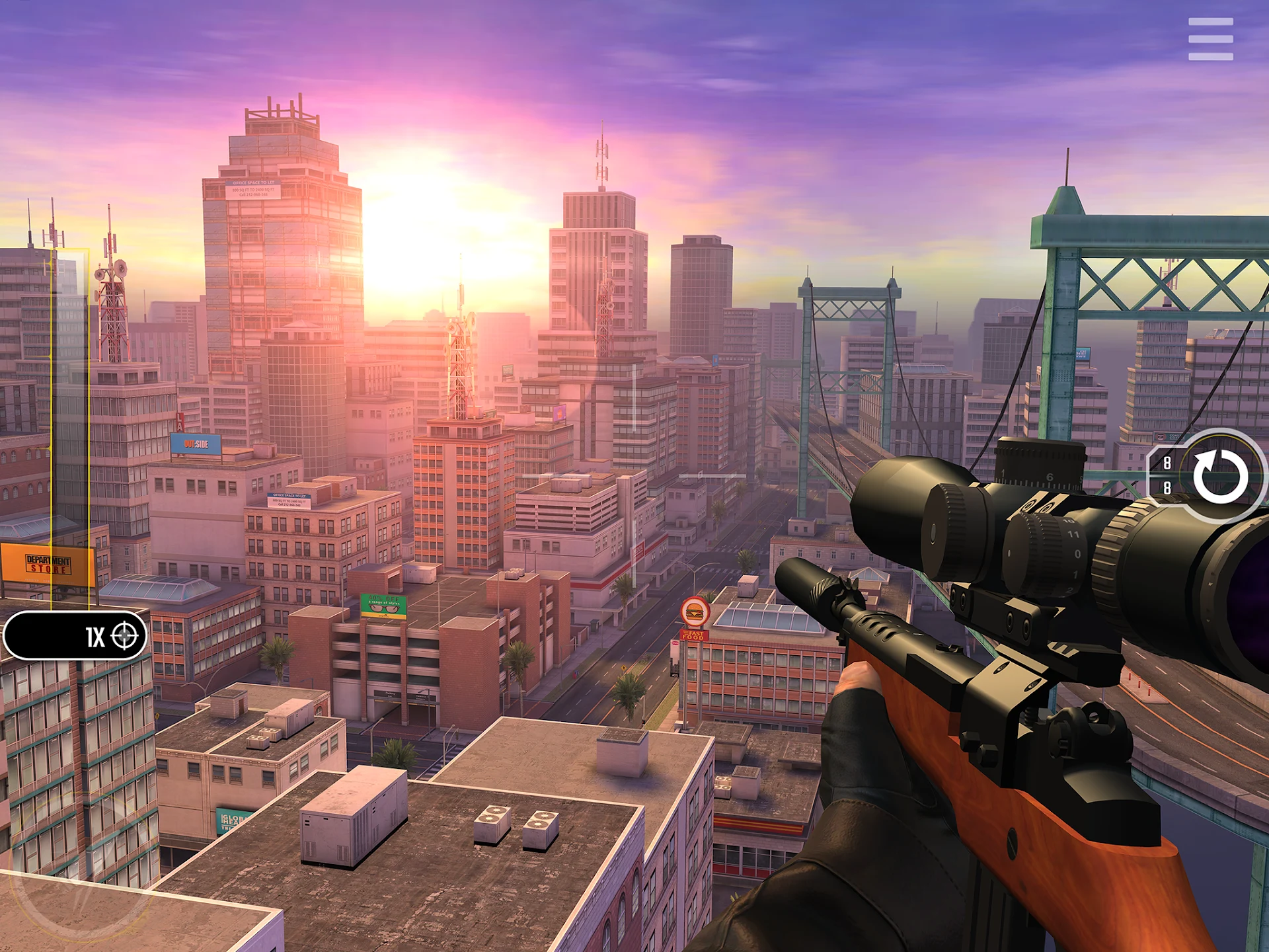 Pure Sniper: Gun Shooter Games 截图 8